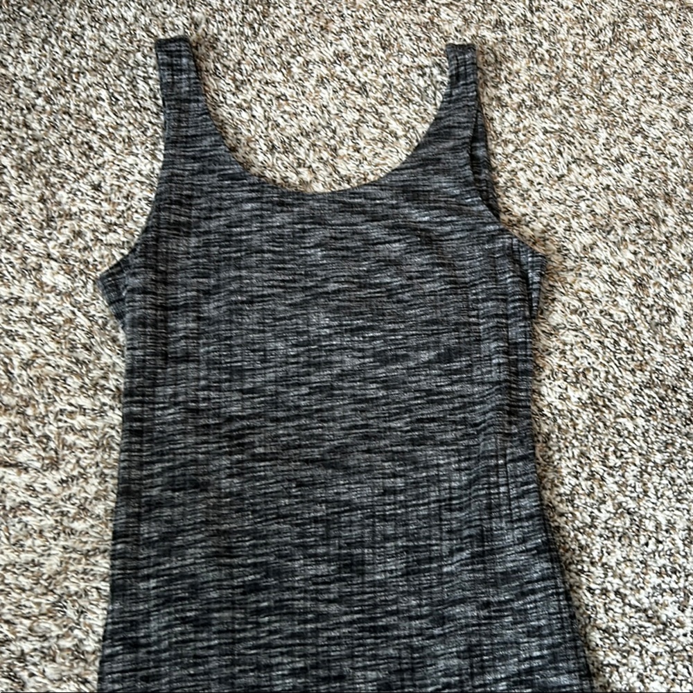 Express Charcoal Midi Dress